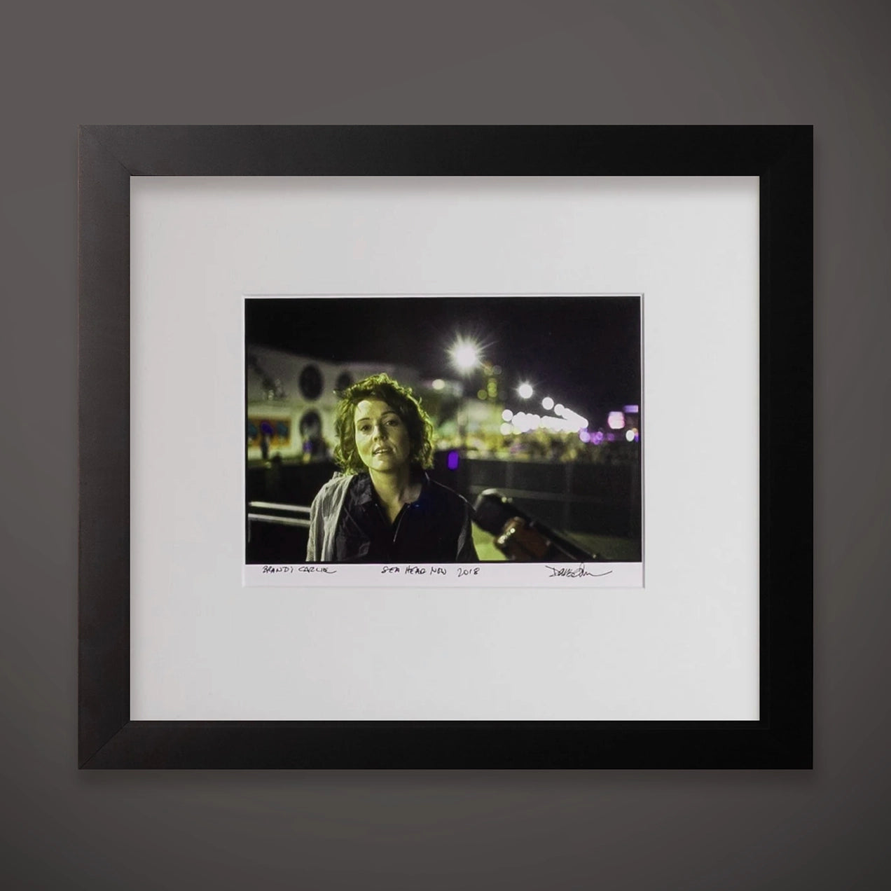 Brandi Carlile (Sea.Hear.Now, 2018) Framed 8x10