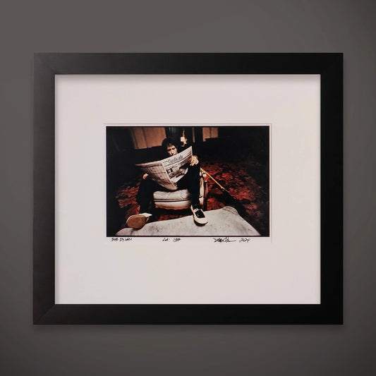Bob Dylan (Los Angeles, 1999) Framed 8x10